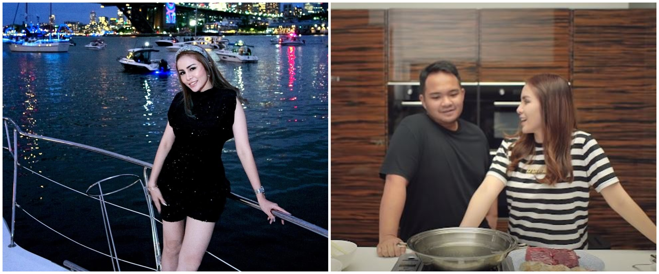 Punya tiga dapur, intip 7 potret tempat masak Momo eks Geisha yang salah satunya ada di kamar anak