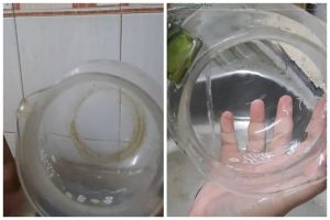 Bukan digosok sabun batang, ini trik bersihkan teko plastik yang kusam agar bening lagi seperti baru
