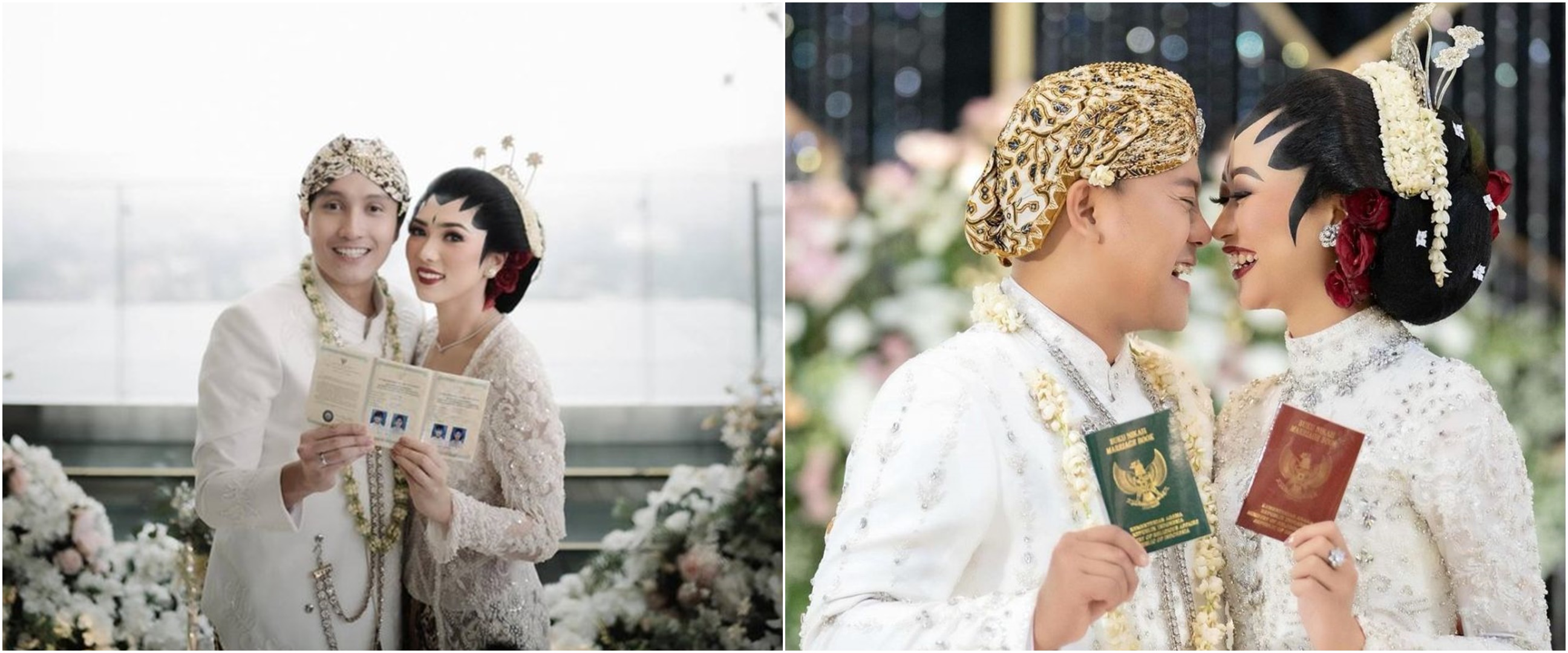 Momen pernikahan 7 musisi persunting dokter, Andika 'Kangen Band' gelar pesta sederhana di Lampung