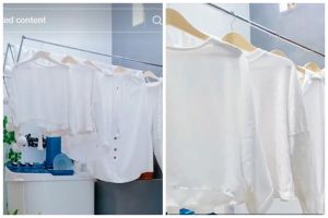 Trik mencuci baju putih agar tak kusam dan warnanya tetap cerah, cukup tambah 1 bahan dapur