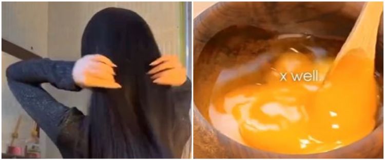 Tanpa aloe vera, cara wanita bikin rambut tumbuh lebat dan antirontok ini cuma pakai 1 sumber protein