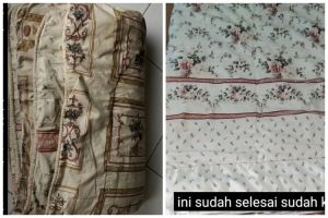 Tanpa soda kue, ini trik cuci bedcover lama yang dekil dan bau agar bersih cukup tambah 1 bahan dapur