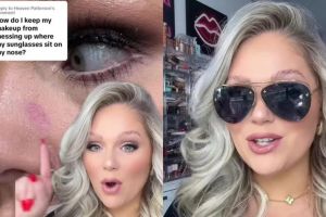 Awet seharian tanpa touch-up, ini cara agar makeup di hidung tak menempel ke kacamata pakai 1 produk