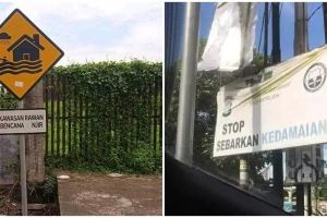 11 Potret kocak tulisan nggak selesai di tempat umum ini bukannya informatif malah bikin bingung