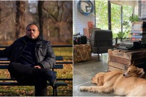 Rumahnya antik penuh barang kuno, 11 potret taman belakang Joko Anwar biasa buat nonton layar tancap