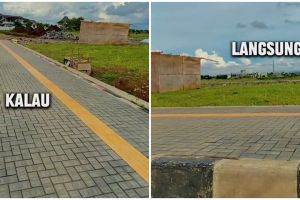 Viral jalan trotoar di tempat ini terbuat dari plastik, intip 9 potretnya yang bikin acungkan jempol