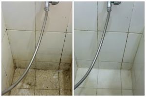 Bukan dioles sitrun, ini cara hilangkan kerak dan lumut keramik kamar mandi pakai 1 bahan minuman