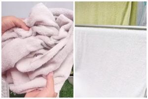 Tanpa direndam detergen, ini trik mencuci handuk dekil bau tengik agar bersih dan lebih harum