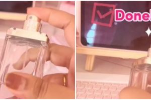 Bukan pakai jarum, trik mengatasi semprotan parfum macet ini mudah tak perlu alat khusus