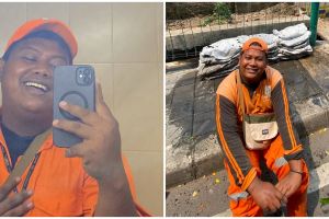 Kisah tukang sapu dicibir gegara pakai iPhone, ungkap perjuangan kejar paket C hingga jadi kreator