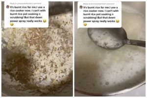 Bukan direndam semalaman, trik bersihkan kerak nasi ala wanita ini lebih cepat tanpa bikin panci lecet