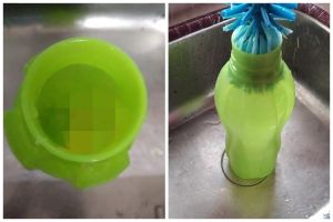 Tanpa baking soda & beras, pria ini punya trik basmi bau tak sedap di botol minum pakai 1 bahan dapur