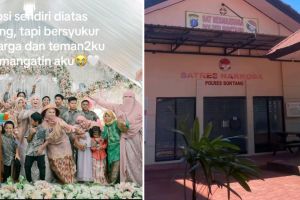 Suami masuk penjara, curhat haru wanita jalani resepsi pernikahan sendiri ini endingnya bikin nyesek