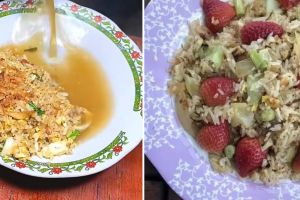 11 Potret kocak kreasi nasi goreng nyeleneh ini bisa bikin minder juara master chef, ada aja idenya