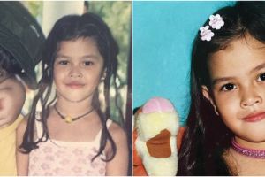 Bocah rambut curly foto bareng Joshua ini gedenya jadi pesinetron top, parasnya disebut mirip Raisa