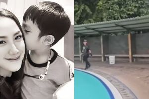 Polisi gelar olah TKP, Dante anak Tamara Tyasmara ternyata berenang di area dewasa sedalam 1,5 meter