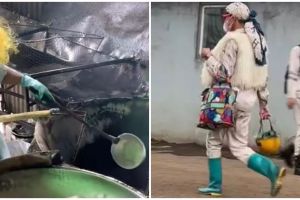 11 Potret kocak outfit orang saat bekerja ini nggak nyambung blas dengan pekerjaannya, nyeleneh abis