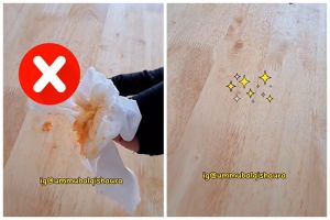 Tanpa ditaburi tepung dan baking soda, trik bersihkan tumpahan saus ini cepat pol cuma pakai 2 alat
