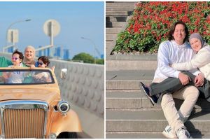 7 Momen Cut Meyriska ikut rayakan Imlek bareng keluarga Roger Danuarta, kebersamaannya bikin adem