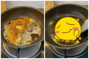 Bukan tepung tapioka, ini cara menghilangkan busa pada minyak goreng pakai 1 bumbu dapur