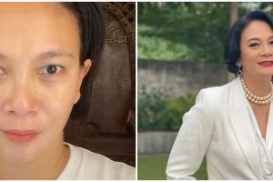 Potret wajah 40 seleb sebelum dan sesudah pakai makeup ini bikin pangling, Krisdayanti bak beda orang