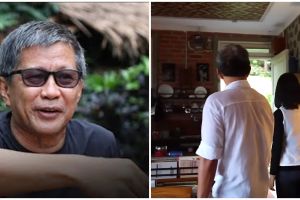 Rumahnya di tengah kebun, ini 9 potret dapur unik Rocky Gerung konsepnya semi terbuka dengan alam