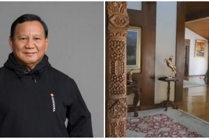 Huniannya mewah berkonsep etnik dengan ukiran kayu, intip 9 potret rumah Prabowo Subianto di Bogor