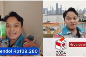 Temanya nyoblos with a view, cerita WNI ikut Pemilu di New York City ini lokasi TPS bikin salah fokus