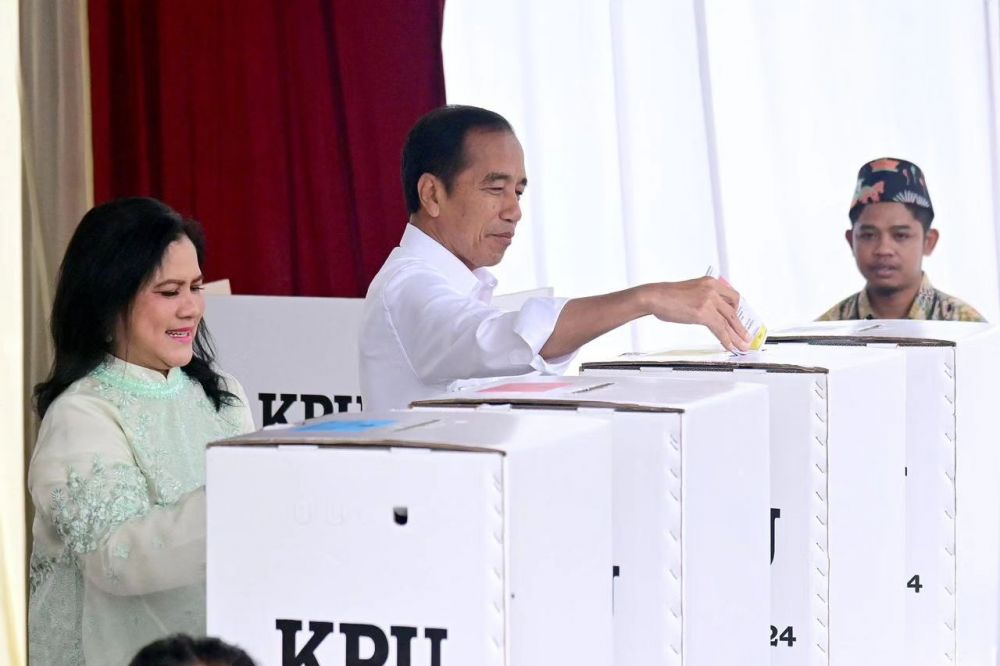 Prabowo-Gibran unggul di TPS Gambir tempat Jokowi nyoblos, beda 8 suara dari paslon Anies-Muhaimin 