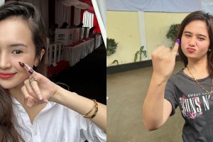 Potret 11 seleb pertama kali ikutan nyoblos Pemilu, Azizah Salsha pede tampil polosan ke TPS