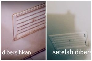 Tanpa cairan pemutih, ini cara cepat usir noda kuning di pintu kamar mandi cukup tambah 1 bahan dapur