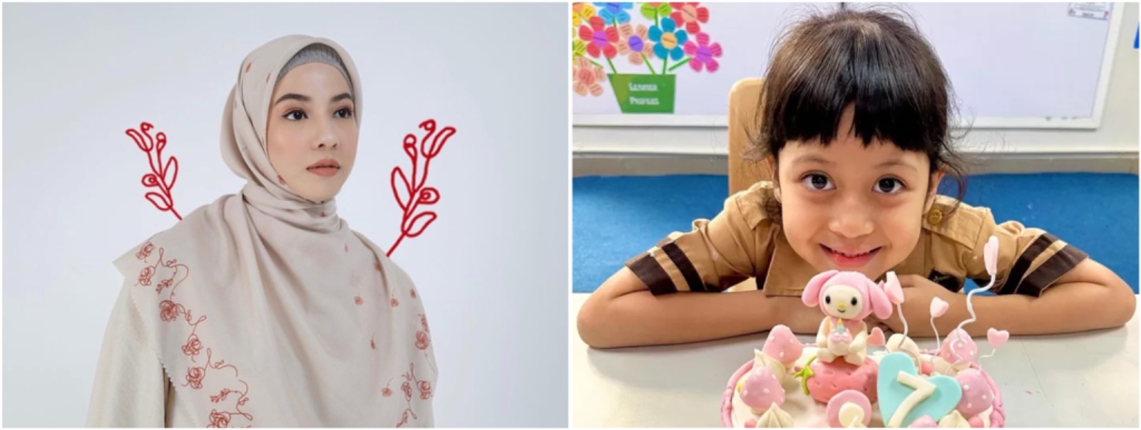 Potret masa kecil 30 seleb ini punya wajah plek ketiplek anaknya, hampir susah dibedakan