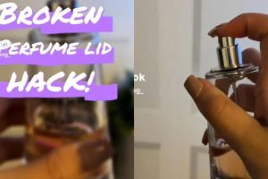 Tak perlu dipindahkan, trik sederhana perbaiki nozzle parfum macet ini cuma perlu 1 alat jahit