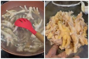 Cuma 12 menit, ini trik merebus ceker agar cepat empuk dan mudah dipisahkan dari tulang