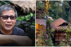 Nyaris kena gusur, intip 11 potret rumah Rocky Gerung di tengah hutan rimbun, suasananya bak di vila