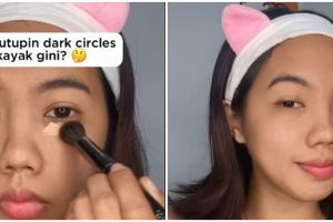 Tanpa eyeshadow oranye, ini trik tutupi mata panda tanpa takut jadi abu-abu hanya pakai 1 alat
