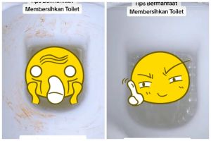 Cukup pakai 3 bahan dapur, ini cara bersihkan toilet kuning dan berkerak agar kembali kinclong
