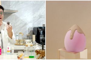 Bukan direndam air hangat, dokter ini tunjukkan cara bersihkan spons makeup dengan langkah sederhana