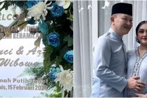 11 Momen Ari Sigit cucu Soeharto gelar acara tujuh bulan kehamilan, sosok sang istri disorot