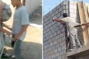 45 Potret kocak tingkah nyeleneh kuli ini bikin yang lihat nyengir kuda, absurdnya nggak ada lawan