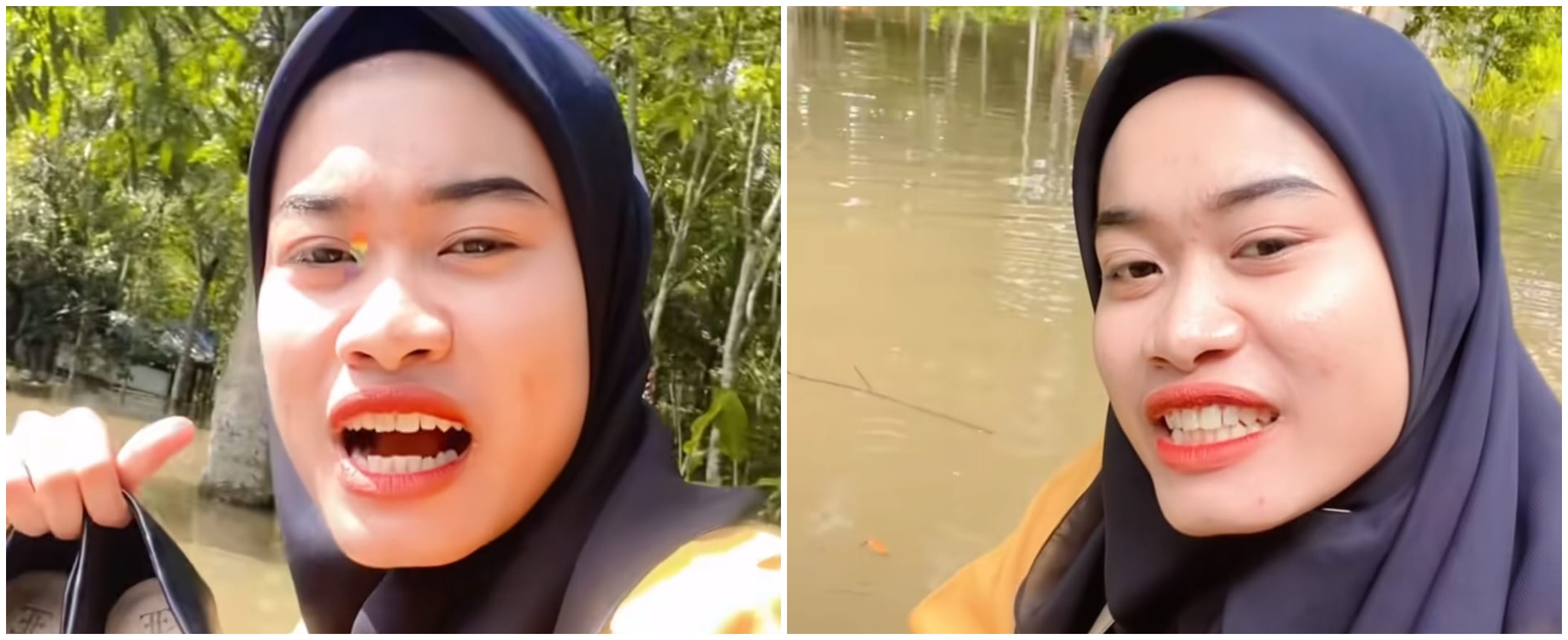 Terobos banjir demi bimbingan skripsi, curhatan mahasiswi ini auto bikin dosen tersindir