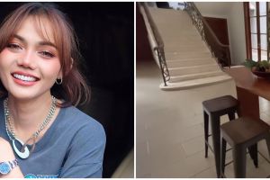 9 Potret walk in closet di rumah kontrakan Rina Nose ini berasa belanja ke butik