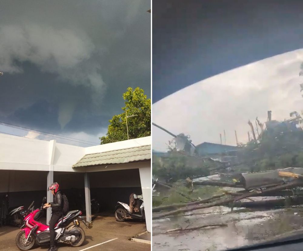Bencana angin kencang di Rancaekek ternyata tornado pertama di Indonesia, ini penjelasan BRIN
