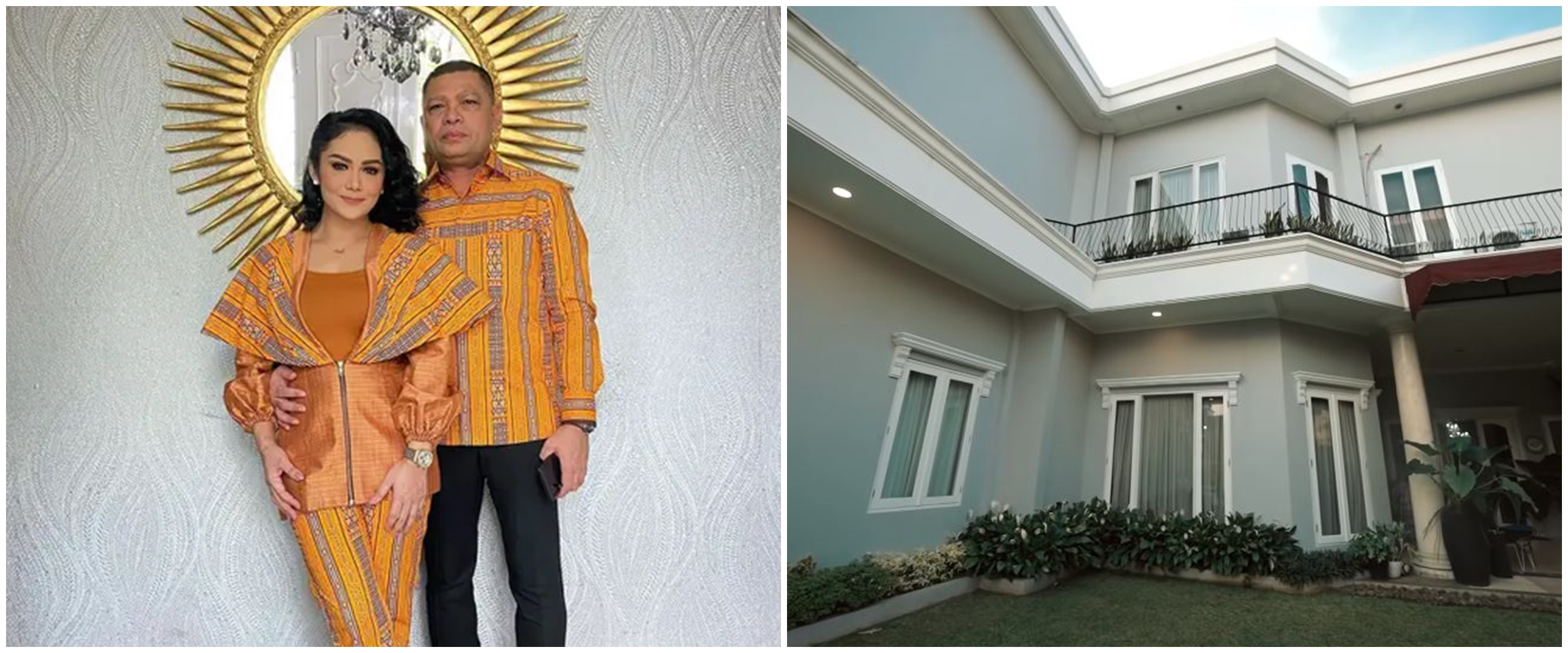 Tinggal di rumah ditaksir Rp 40 M, 9 potret halaman belakang Kris Dayanti ada lapangan badminton