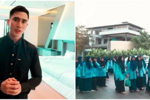 Sukses bangun rumah ditaksir Rp 50 M, 11 momen Verrell Bramasta gelar syukuran, undang 100 anak yatim