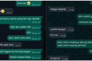 11 Chat lucu lagi berantem sama pacar ini drama abis tapi endingnya bikin nggak bisa nahan nyengir