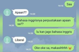 11 Chat lucu orang sok bahasa Inggris ini bukannya keren malah bikin ilfeel, mending les lagi deh