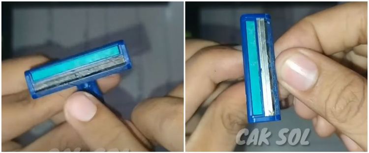Bukan dilap tisu, pria ini tunjukkan trik bersihkan sisa bekas cukur yang terselip pakai 1 alat tulis