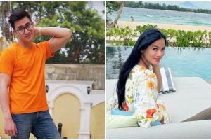 Potret kolam renang rooftop 11 seleb bikin betah main air, punya Amanda Manopo simpel tanpa tanaman