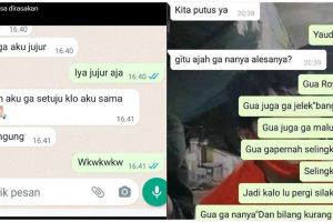 11 Chat lucu sok tegar pas putus sama pacar ini nyesek abis, pengen bilang 'gwenchana yo'